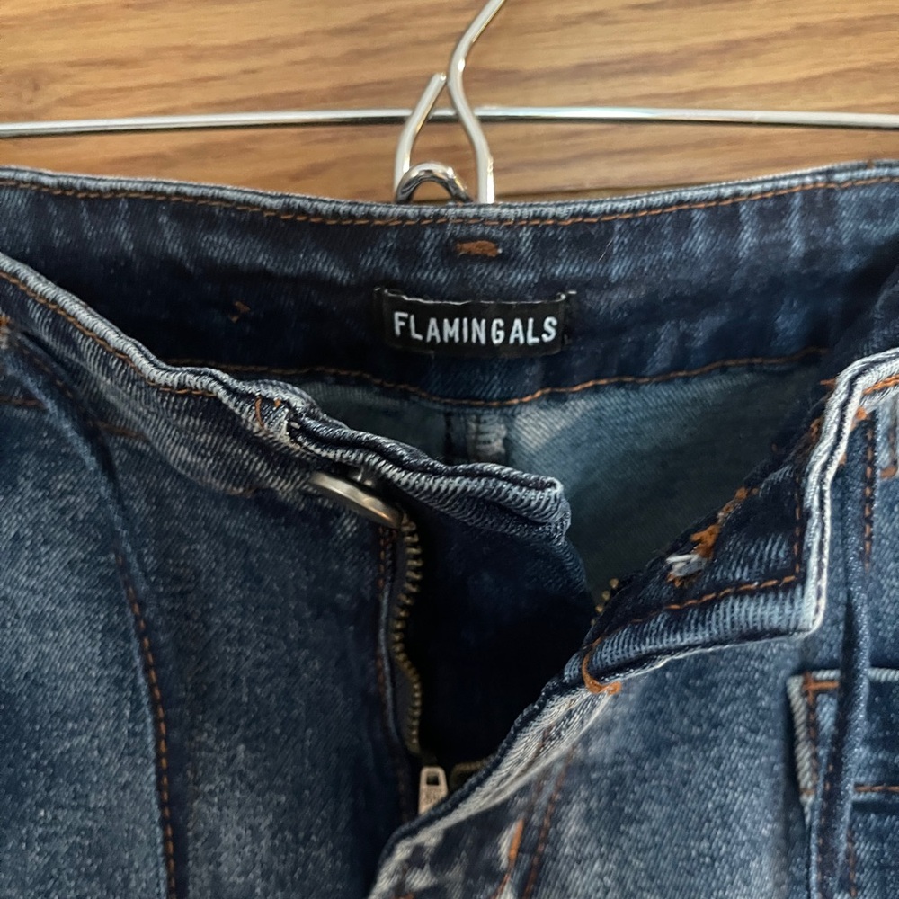 Flamingals Draw String Jeans - Picture 3 of 4